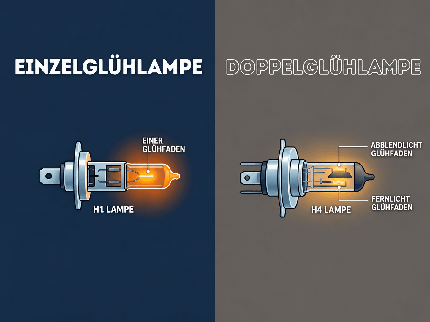 Halogen H1 Lampen